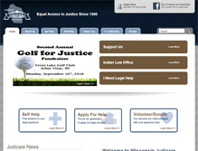 Tablet Screenshot of judicare.org
